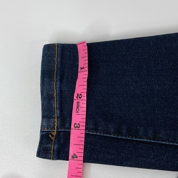 Everlane The Curvy HIgh Rise Skinny Jean 23 Crop Dark wash - Picture 7 of 9